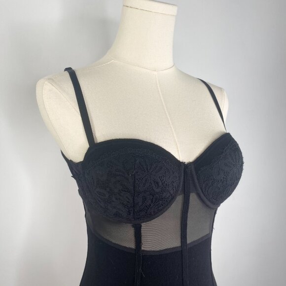 Guess - Black Bodycon Dress - Picture 3 of 7